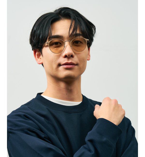  「ボストン型 サングラス｜UNITED ARROWS カラーレンズ UVカット 紫外線対策 ユナイテッドアローズ」|サングラス|