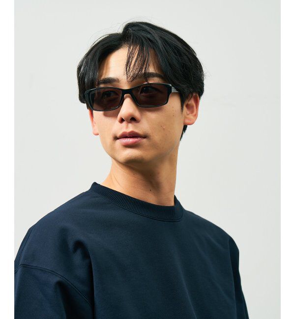  「ウェリントン型 偏光 サングラス | (偏光機能搭載)  紫外線カット率99.9%以上 太縁紫外線防止 UVカット」|サングラス|