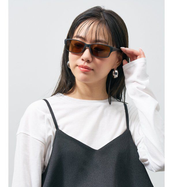  「ウェリントン型 偏光 サングラス | (偏光機能搭載)  紫外線カット率99.9%以上 太縁紫外線防止 UVカット」|サングラス|