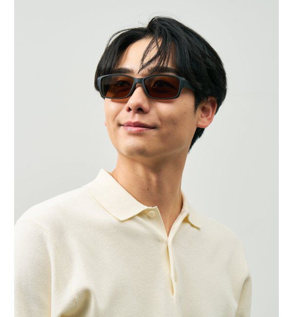  「ウェリントン型 偏光 サングラス | (偏光機能搭載)  紫外線カット率99.9%以上 太縁紫外線防止 UVカット」|サングラス|