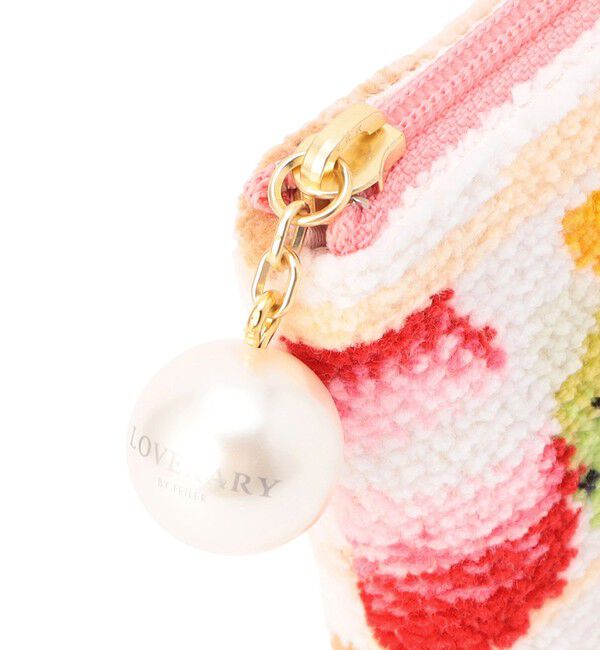 LOVERARY BY FEILER「フルーツサンド　フラットポーチ　L/FRS-223095」|ポーチ|