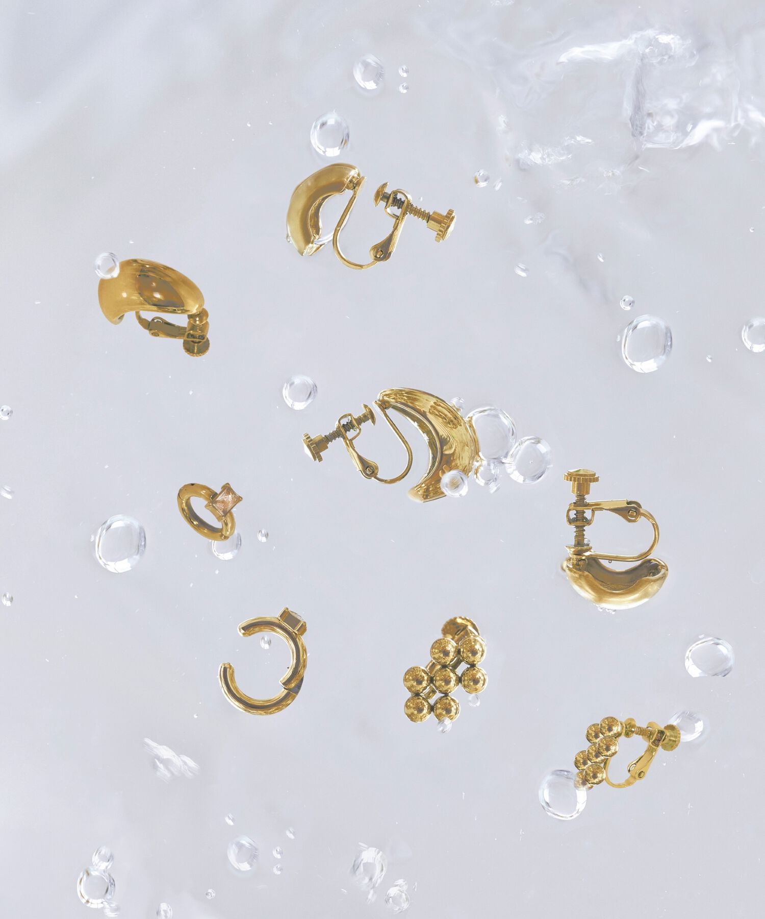 Phoebe「【金属アレルギー対応】フルーツボールイヤリング/サージカルステンレス」|イヤリング|