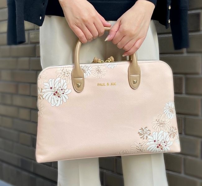 PAUL&JOE「PCバッグ キャリングケース バッグ(クリザンテーム)/ポール&ジョー」|モバイルケース|クリザンテームピンク