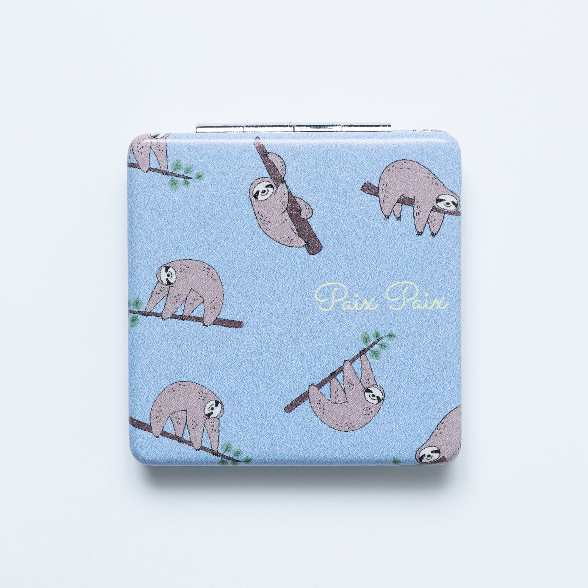  「Paix Paix HAPPY コンパクトミラー」|その他|ナマケモノ