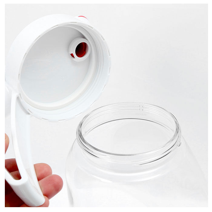 BACKYARD FAMILY「冷水筒 ピッチャー 通販 大容量 3.1L 約 3l 耐熱 横置き ディズニー 冷水ポット」|食器・キッチングッズ|