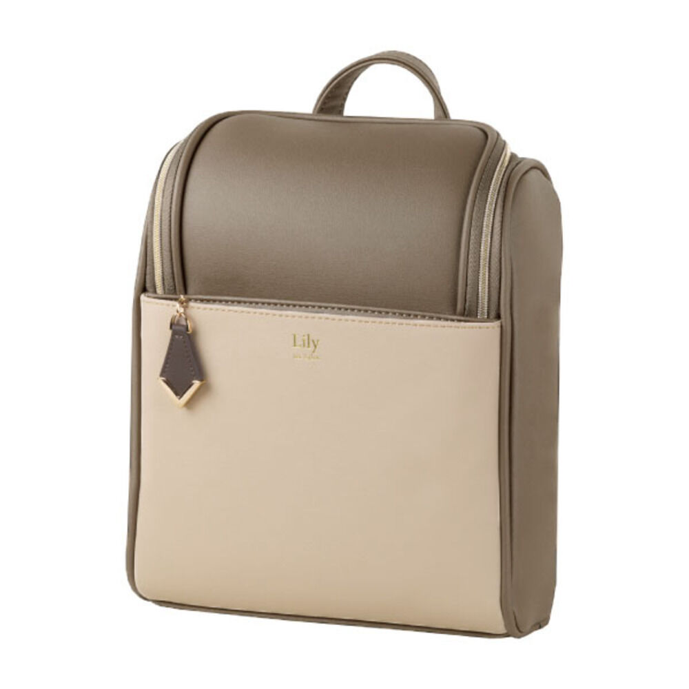 BACKYARD FAMILY「リュックサック レディース 大人 小さめ 通販 ミニ 大容量 ボックス型 大人リュック」|リュック|ブラウン1