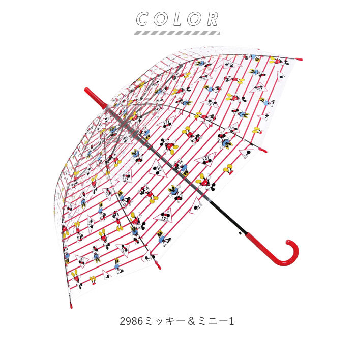 BACKYARD FAMILY「ビニール傘 かわいい 通販 60cm 子供 大人 傘 ジャンプ傘 レディース 長傘 キャラクター」|傘|