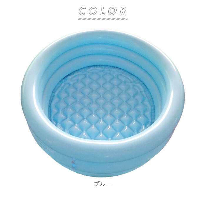 BACKYARD FAMILY「ビニールプール 子供用 通販 丸形クッションプール 家庭用プール 水遊び エアークッション」|その他|