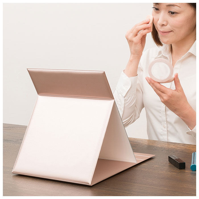 BACKYARD FAMILY「ナピュアミラー 3l 通販 卓上ミラー スタンドミラー ミラー 卓上 折立鏡 コンパクトミラー」|ミラー|