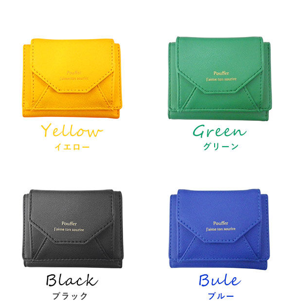 BACKYARD FAMILY「ミニ財布 レディース 三つ折り 通販 ミニウォレット レター 三つ折り財布 三つ折財布 コンパクト」|財布|