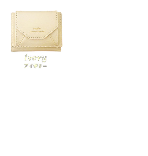 BACKYARD FAMILY「ミニ財布 レディース 三つ折り 通販 ミニウォレット レター 三つ折り財布 三つ折財布 コンパクト」|財布|