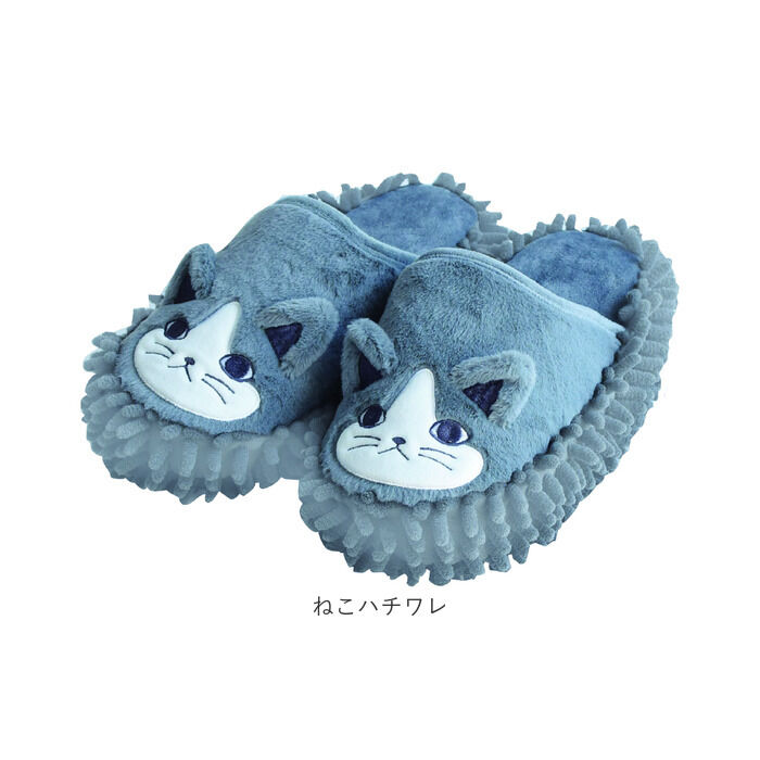 BACKYARD FAMILY「モップスリッパ かわいい 通販 お掃除スリッパ おそうじスリッパ モップ スリッパ ルームシューズ」|ルームシューズ|