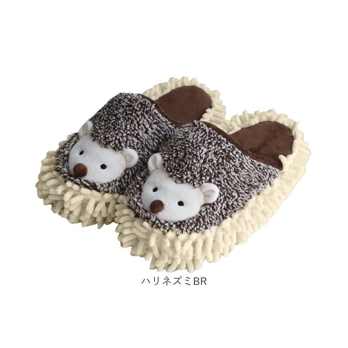 BACKYARD FAMILY「モップスリッパ かわいい 通販 お掃除スリッパ おそうじスリッパ モップ スリッパ ルームシューズ」|ルームシューズ|