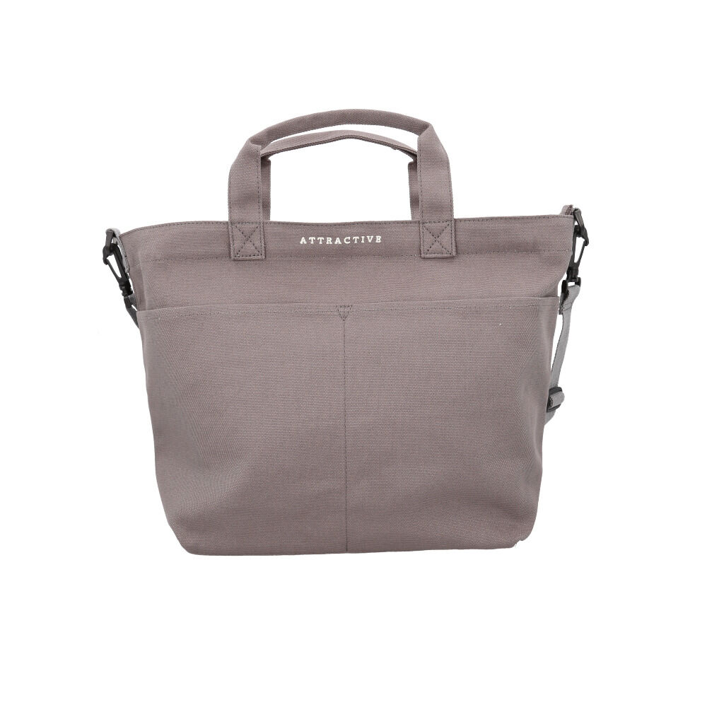 BACKYARD FAMILY「キャンバス ショルダー トートバッグ 通販 トート トートバック ショルダーバッグ」|トートバッグ|グレー1