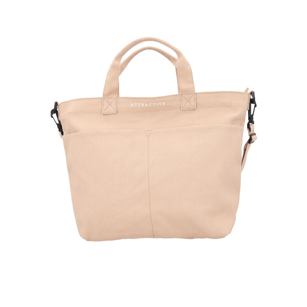 BACKYARD FAMILY「キャンバス ショルダー トートバッグ 通販 トート トートバック ショルダーバッグ」|トートバッグ|ベージュ2