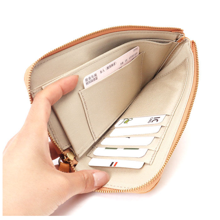 BACKYARD FAMILY「ズッケロ 財布 55433 zucchero 通販 長財布 長サイフ 花柄デザインL字長財布 本革」|財布|