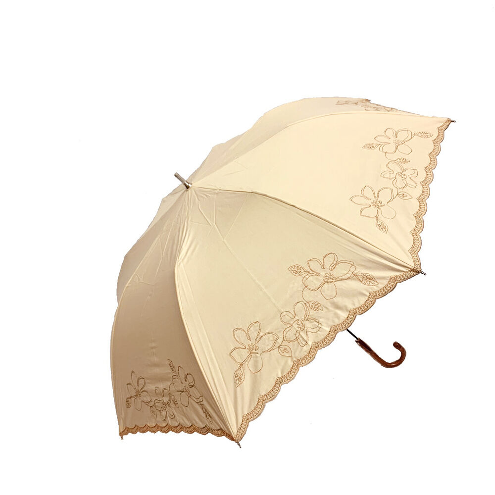 BACKYARD FAMILY「晴雨兼用 折りたたみ傘 uvカット 軽量 通販 日傘 晴雨兼用傘 折りたたみ 傘 55cm 軽い」|傘|ベージュ1