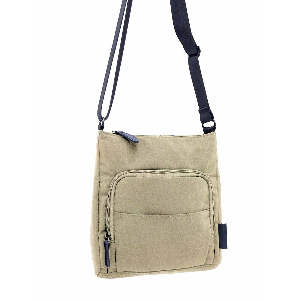 BACKYARD FAMILY「ショルダーバッグ 多機能 縦型 通販 ショルダーバック ショルダー 斜めかけ 肩掛け ななめかけ」|ショルダー・メッセンジャー|ベージュ1