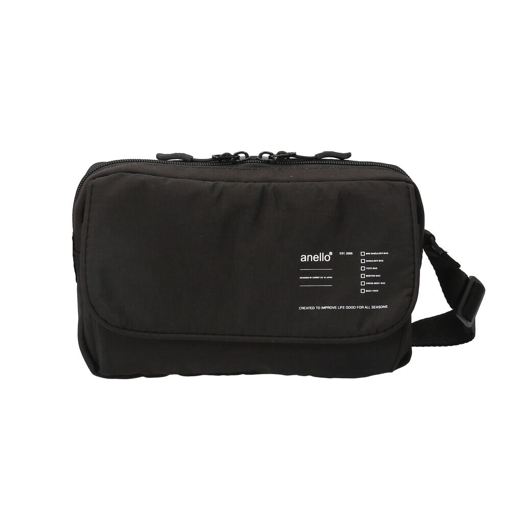 anello「アネロ ショルダーバッグ anello ATH3562 通販 ショルダーバック ショルダー バッグ」|ショルダー・メッセンジャー|ブラック1