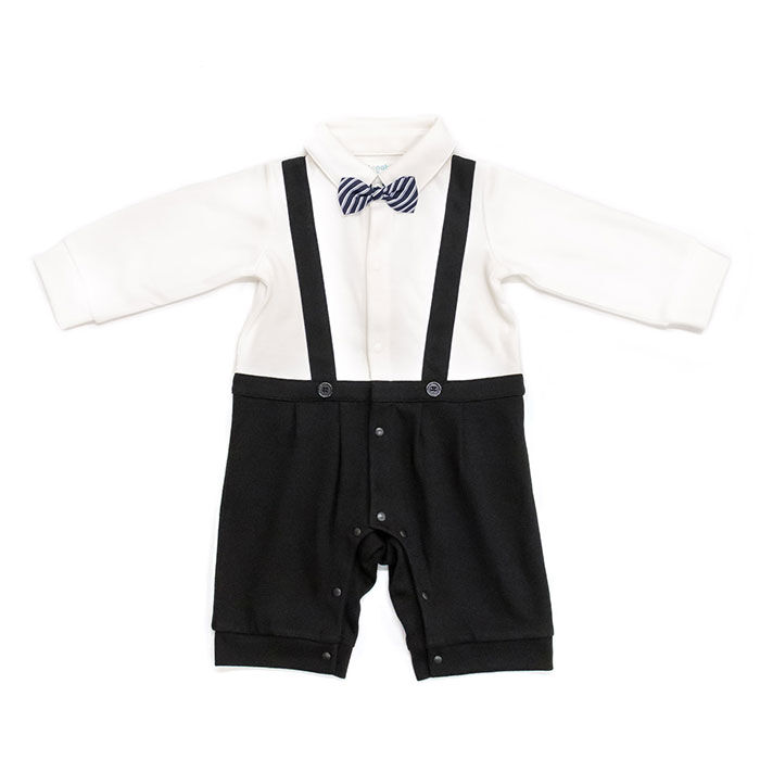 BACKYARD FAMILY「Aenak アエナック ベビー フォーマル 男の子 ロンパース 通販 スーツ 蝶ネクタイ」|その他ベビーウェア|