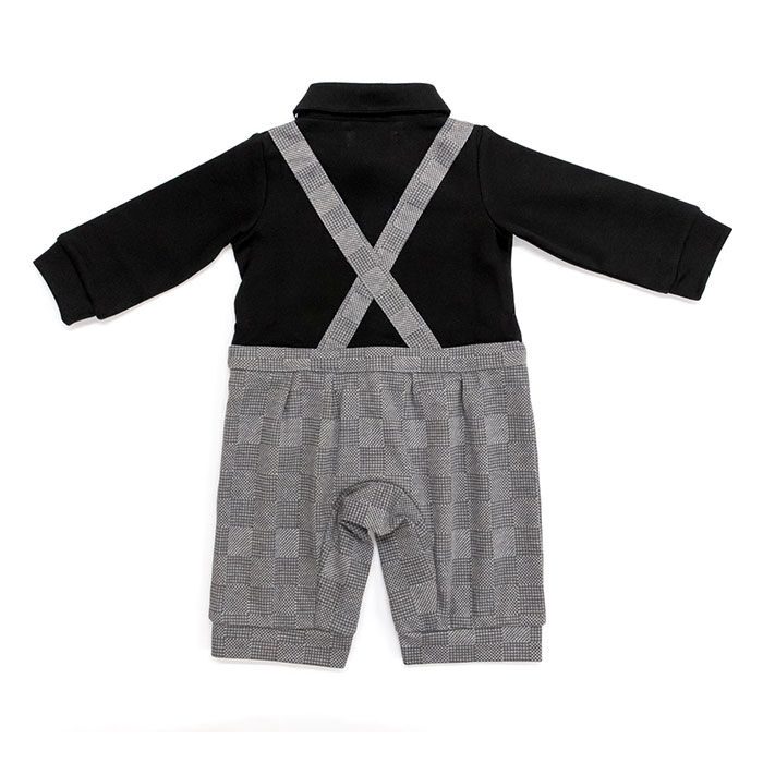 BACKYARD FAMILY「Aenak アエナック ベビー フォーマル 男の子 ロンパース 通販 スーツ 蝶ネクタイ」|その他ベビーウェア|