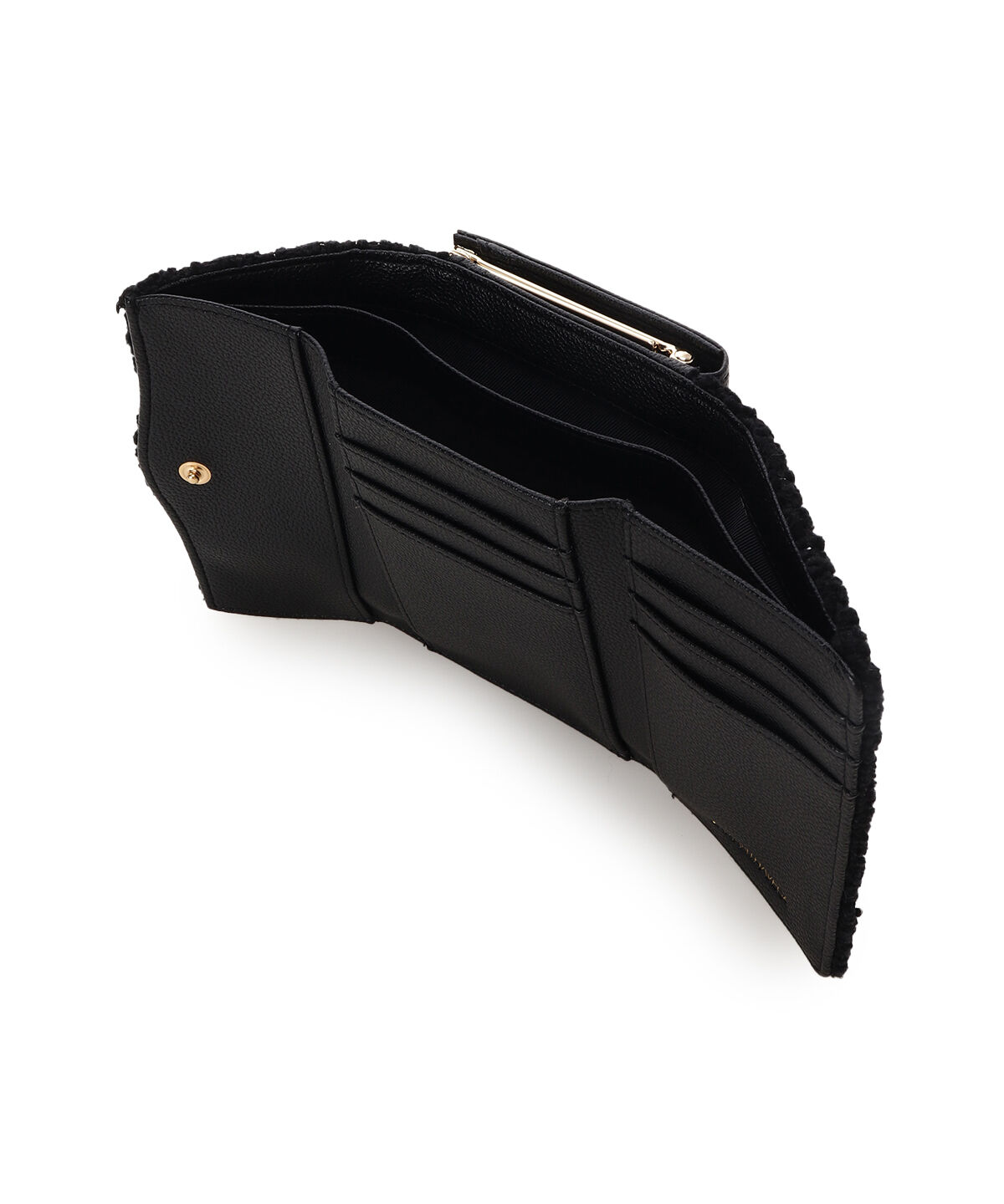 Samantha Vega「ソリッドリボンツイード折財布」|財布|