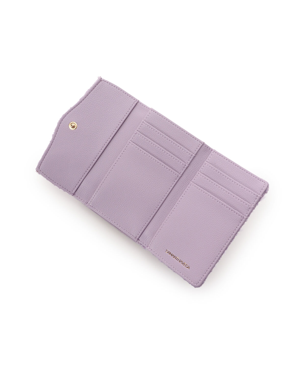 Samantha Vega「ソリッドリボンツイード折財布」|財布|