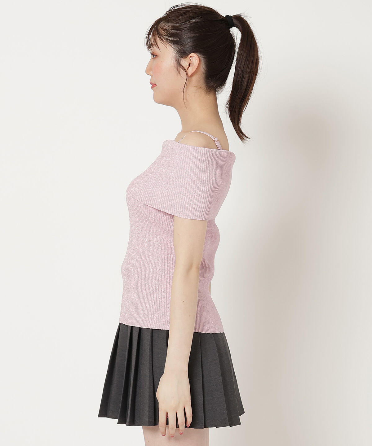 REDYAZEL「ラメリブニット」|ニット・セーター|