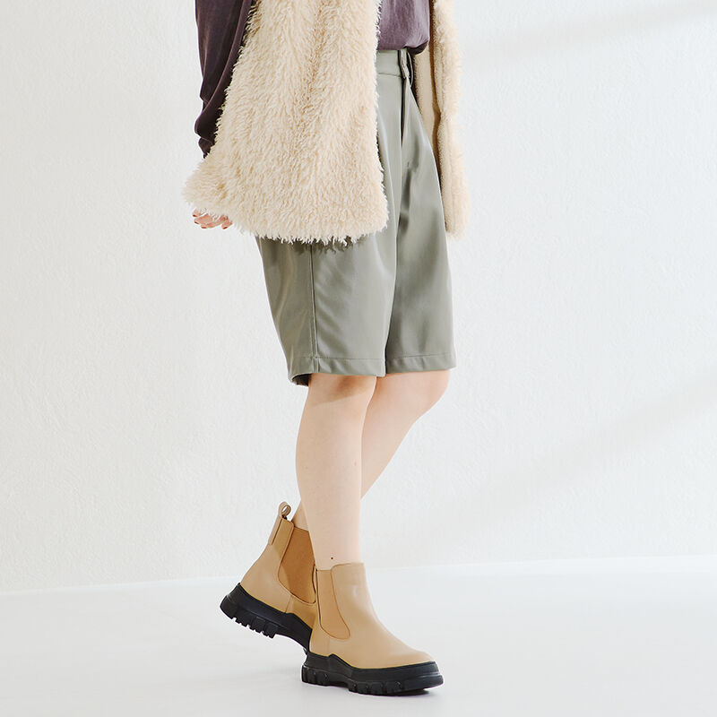 ORiental TRaffic「ボリュームソールサイドゴアブーツ/21404」|ショートブーツ|