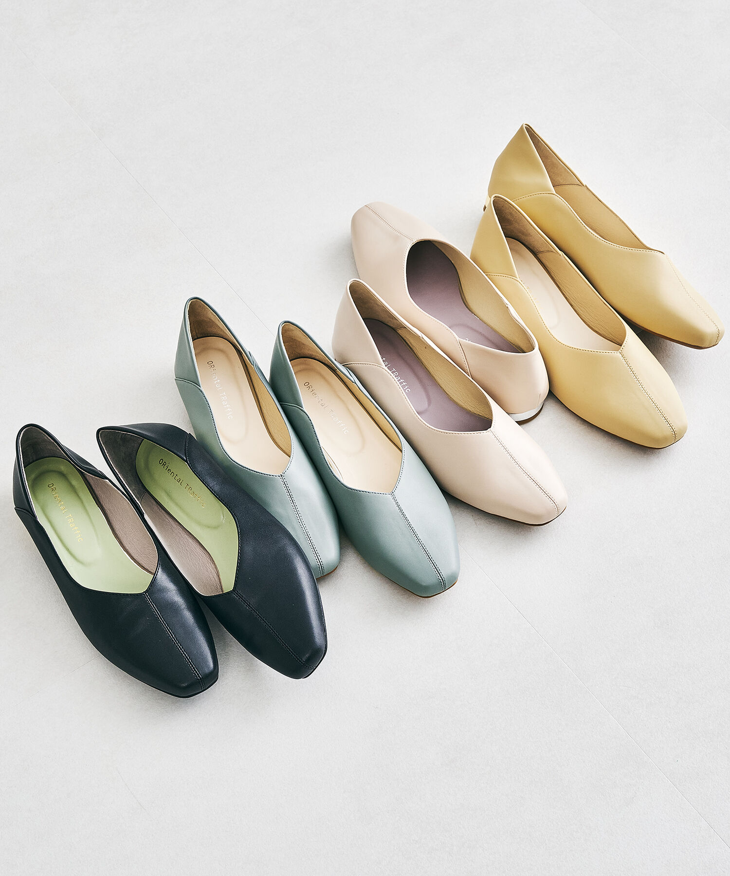 ORiental TRaffic「センターシームバブーシュ/41107」|パンプス|