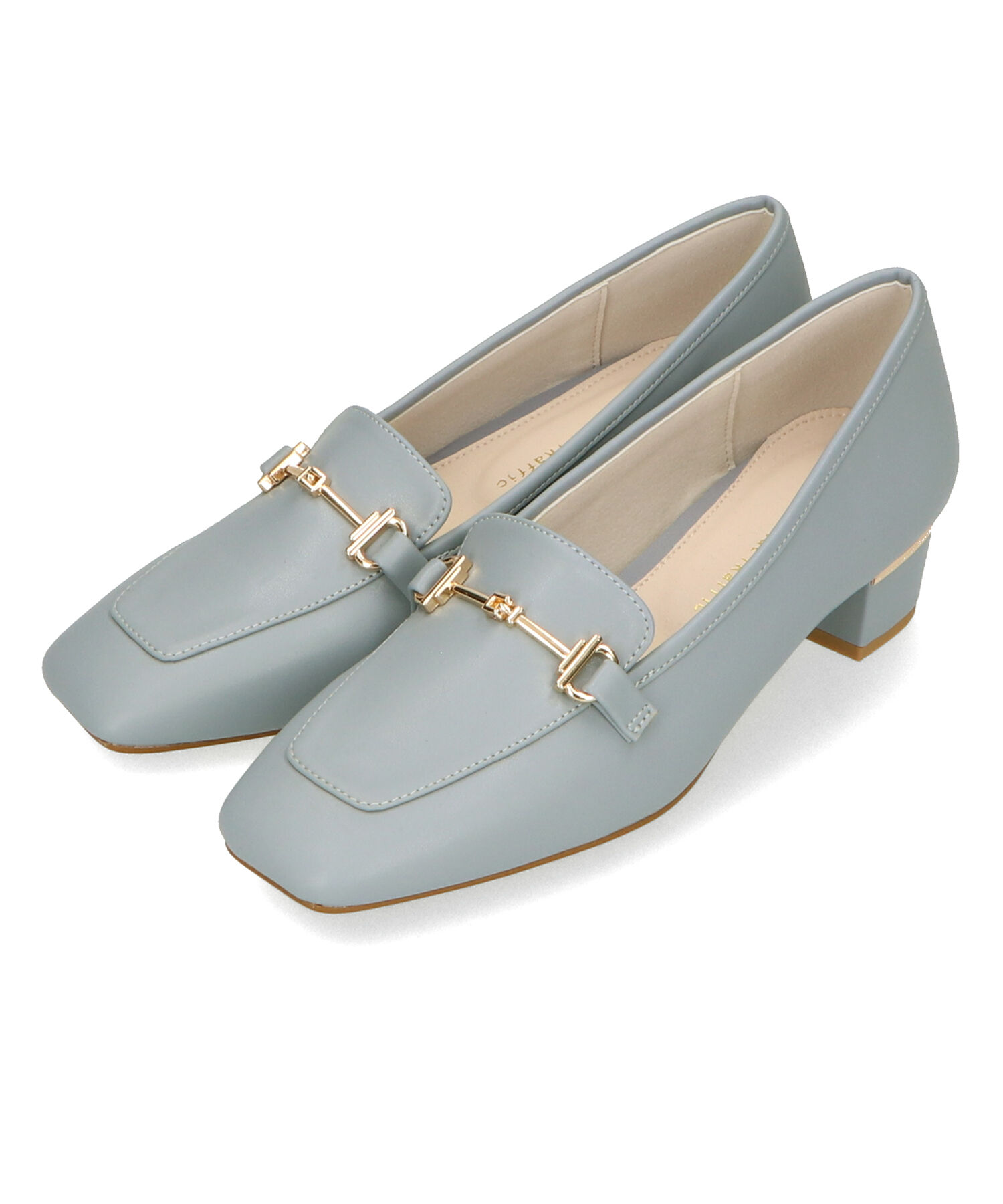 WA Oriental TRaffic「【定番】メタリックラインビットヒールローファー/42101」|ローファー|