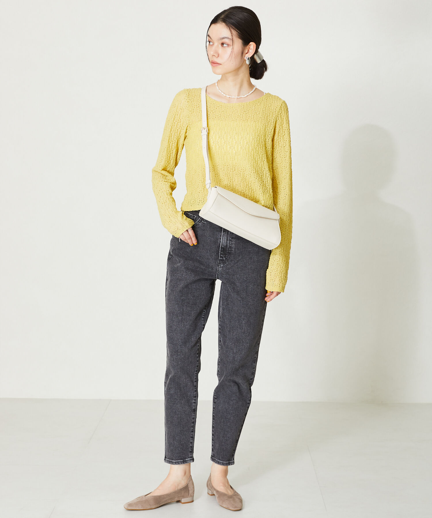 WA Oriental TRaffic「やわらかVカットフラットパンプス/42111」|パンプス|