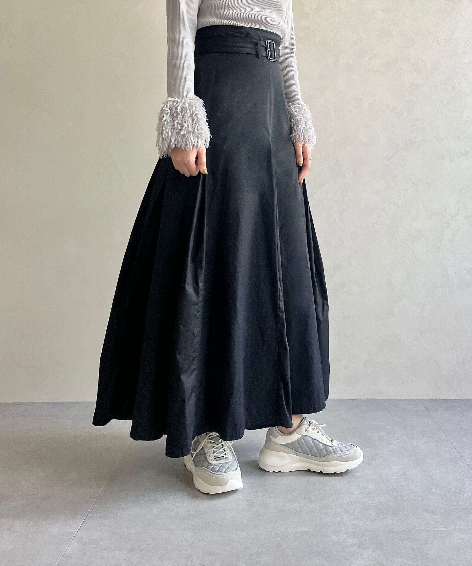 ORiental TRaffic「【トレンド】キルティングデザインスニーカー/OT3743」|スニーカー|