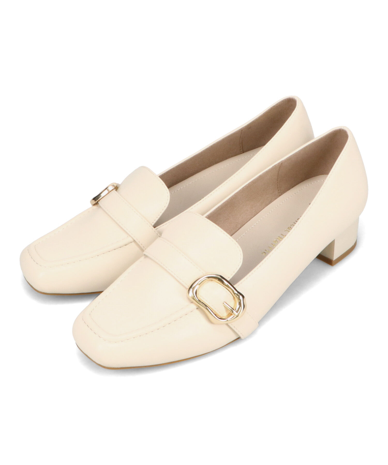 WA Oriental TRaffic「バックルベルト ヒールローファー /52113 ヒール3.5ｃｍ 丸みシルエット」|パンプス|