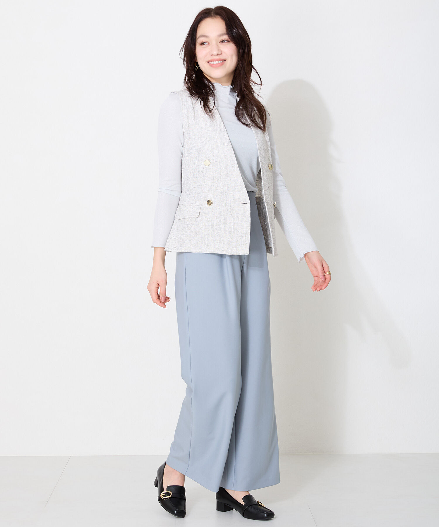 WA Oriental TRaffic「バックルベルト ヒールローファー /52113 ヒール3.5ｃｍ 丸みシルエット」|パンプス|