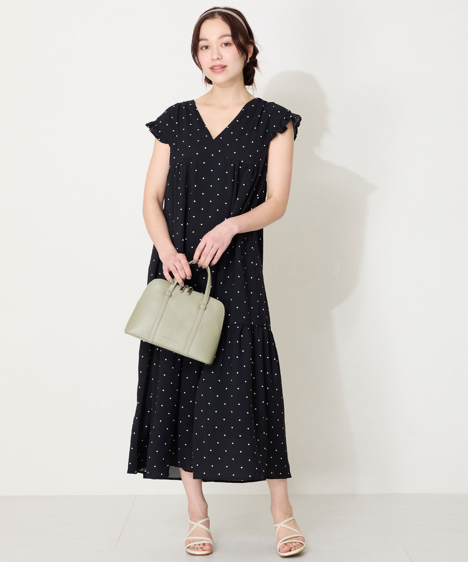 ORiental TRaffic「【WEB限定】●2025春夏新作●ナローストラップメタリックラインサンダル/55202 サンダル トレンド 人気」|サンダル|