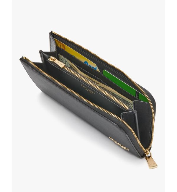kate spade new york「デヴィン カラーブロック ジップ アラウンド コンチネンタル ウォレット」|財布|