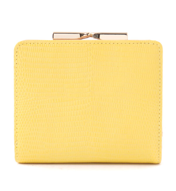 TOPKAPI 「イタリアンレザー・リザード型押し・がま口２つ折り財布 LUCIA[ルチア]」|財布|