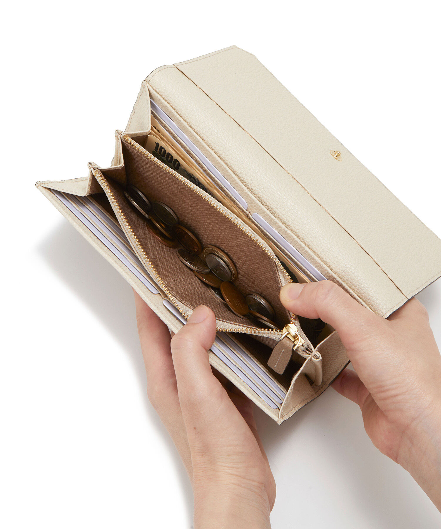 TOPKAPI 「【TOPKAPI】 バイカラー レザー 長財布 LEAN リーン」|財布|