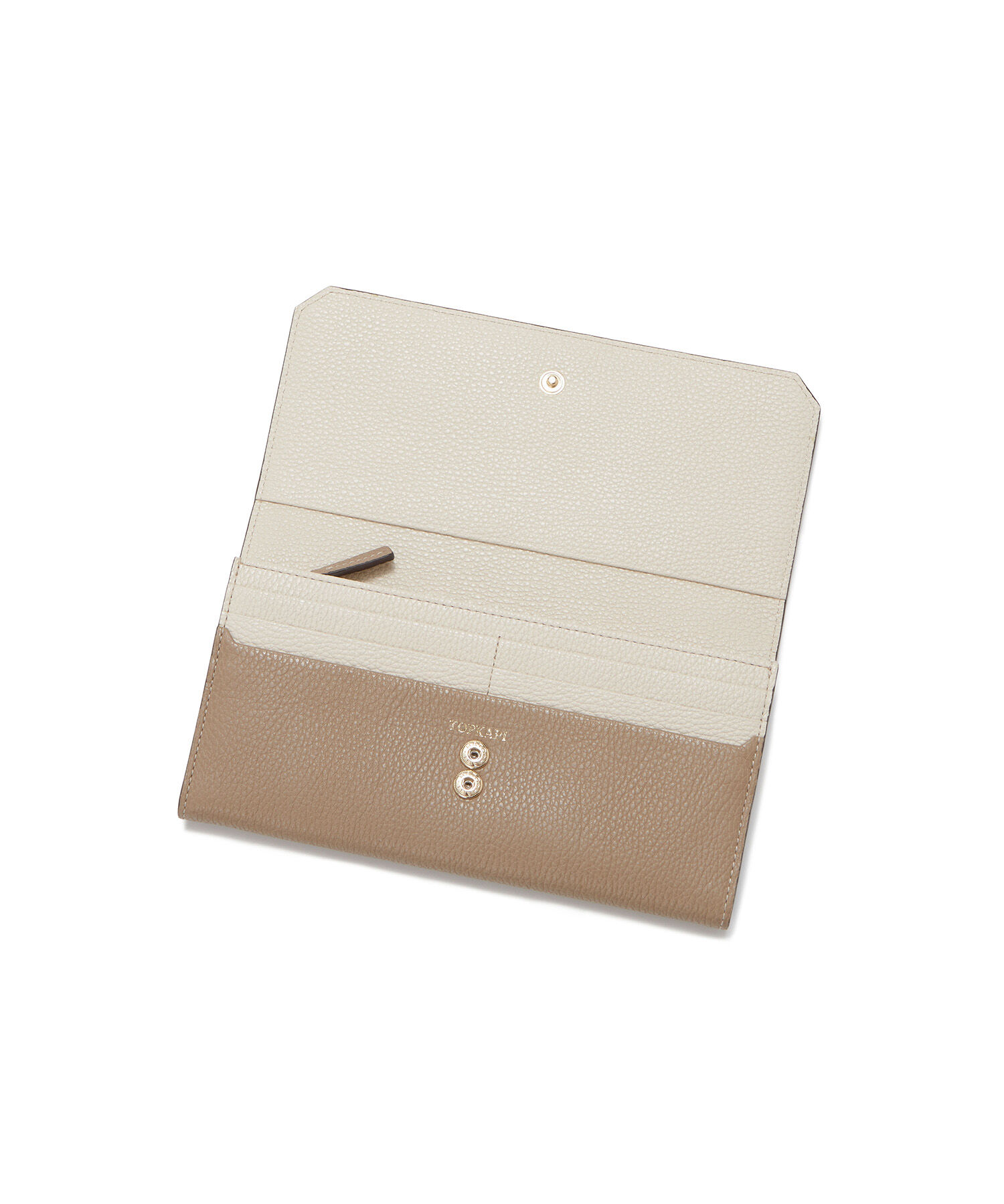 TOPKAPI 「【TOPKAPI】 バイカラー レザー 長財布 LEAN リーン」|財布|