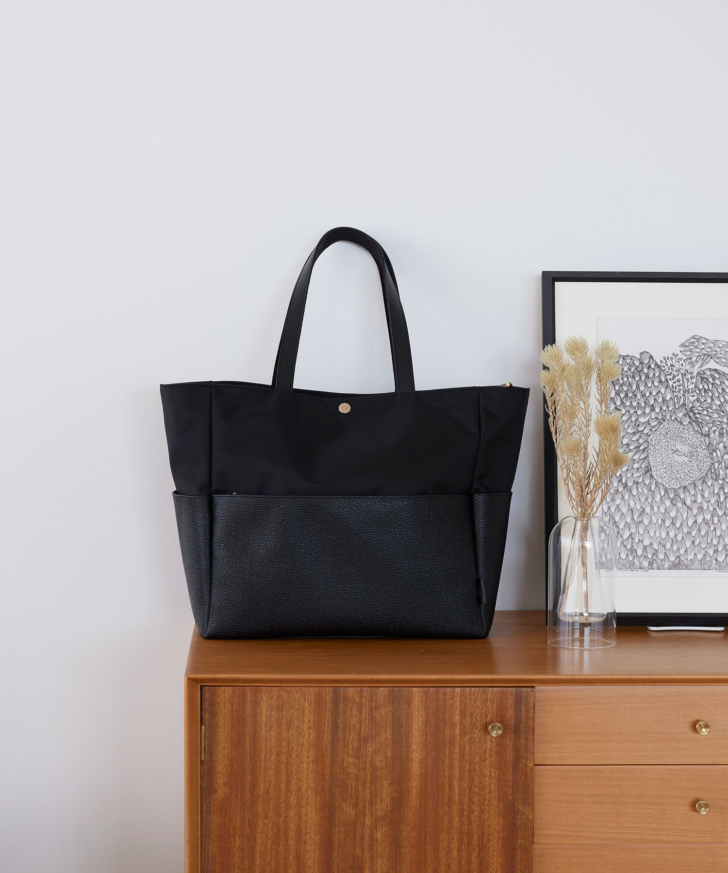 TOPKAPI BREATH「【Breath TOPKAPI】 スコッチグレイン マザーズバッグ バイカラートートバッグ【VERY 掲載】」|トートバッグ|