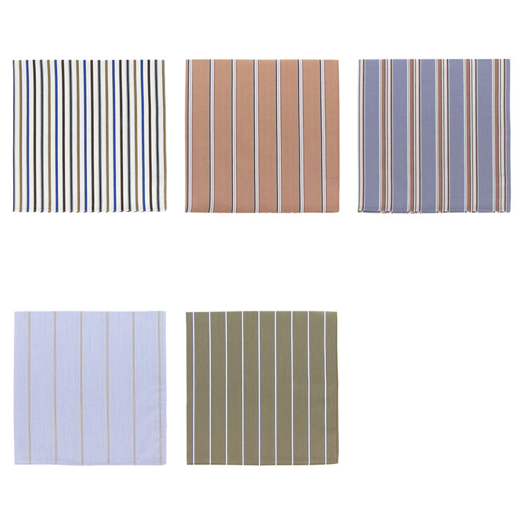 DELFONICS「ハンカチ ストライプ」|ハンカチ|