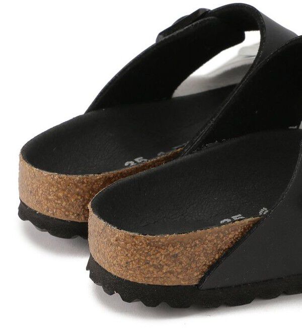 BIRKENSTOCK「【ビルケンシュトック】アリゾナ/ブラック ホワイト ビルコフロー/サンダル レディース」|サンダル|