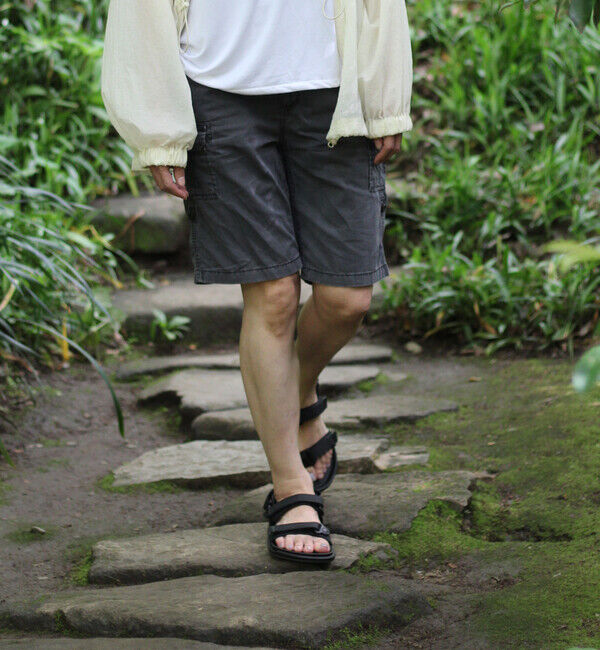 BIRKENSTOCK「【ビルケンシュトック】カラハリ CC/フーツラブラック ビルコフロー/サンダル メンズ レディース」|サンダル|