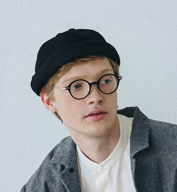 BETON CIRE「【ベトン シレ】ミキ/デニムブラック コットン/帽子 メンズ レディース/BETON CIRE」|キャップ・キャスケット|