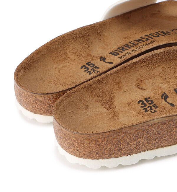 BIRKENSTOCK「【ビルケンシュトック】マドリッド/パテントホワイト ビルコフロー/サンダル レディース」|サンダル|