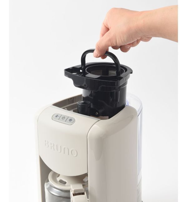 BRUNO「コンパクトミル付きコーヒーメーカー」|電化製品|