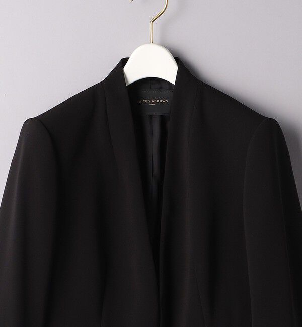 UNITED ARROWS「＜UNITED ARROWS＞フォーマル ノーカラー ジャケット P」|ノーカラージャケット|