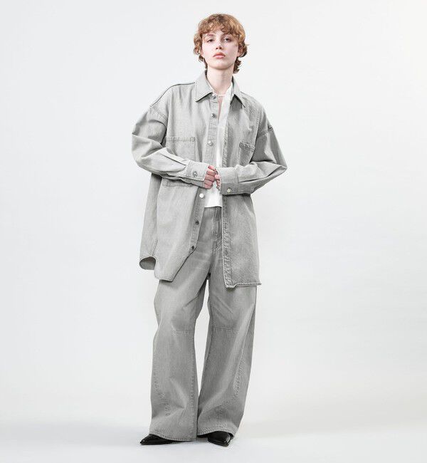 ASTRAET「＜ASTRAET＞11.5oz デニム 2ポケットシャツ UNISEX」|シャツ・ブラウス|