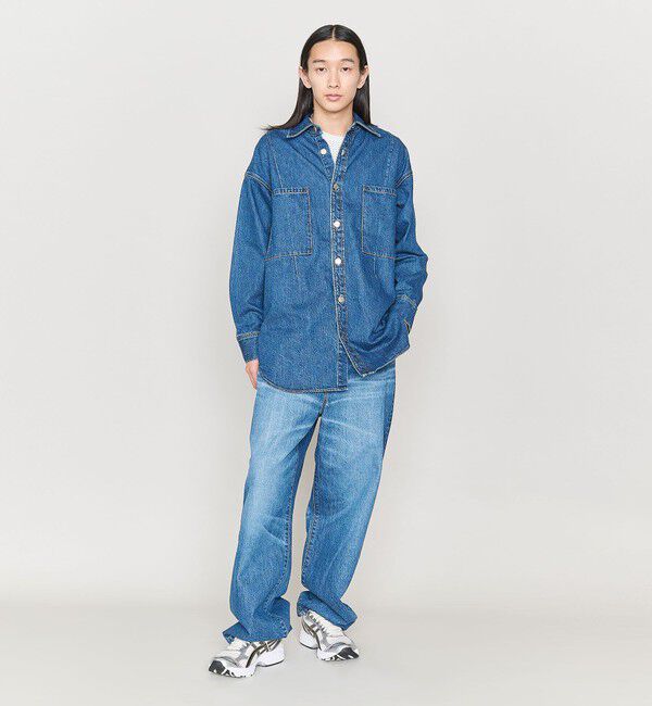 ASTRAET「＜ASTRAET＞11.5oz デニム 2ポケットシャツ UNISEX」|シャツ・ブラウス|